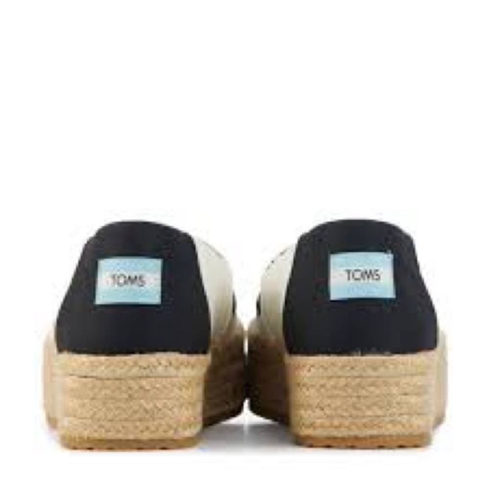 TOMS WOMEN’S VALENCIA ESPADRILLES - NATURAL SIZE 9.5 (NEW WITH TAGS) - Picture 5 of 5